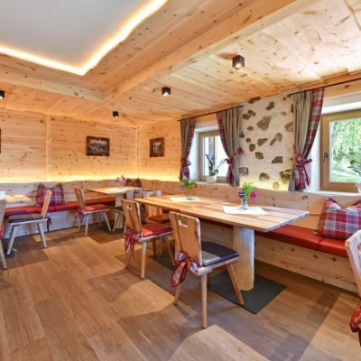 We offer an organic farm breakfast in our new breakfast room