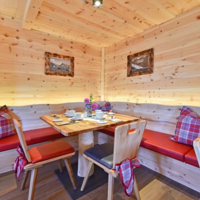 We offer an organic farm breakfast in our new breakfast room